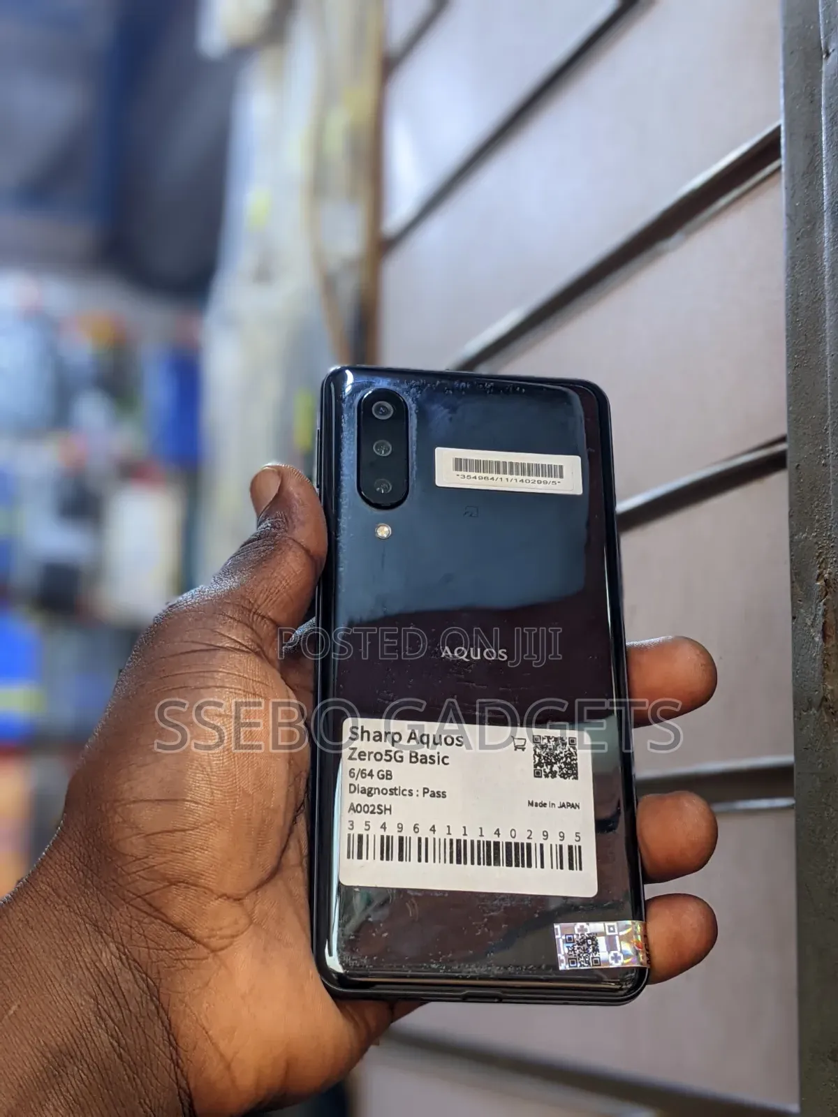 Sharp Aquos Zero 5G Basic 128 GB Black