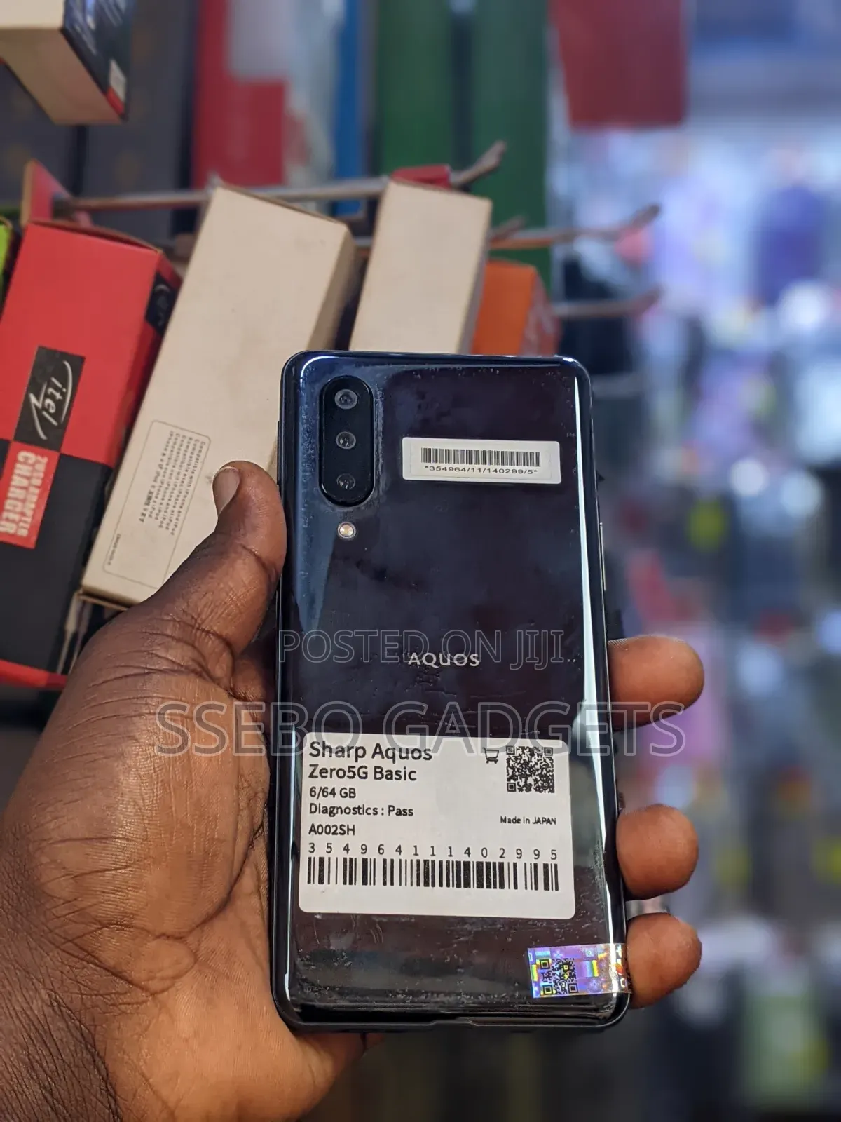Sharp Aquos Zero 5G Basic 128 GB Black