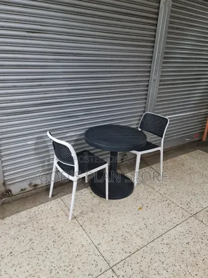 Internet Celebrity Plastic Table and Chairs Plastic Table and Chairs