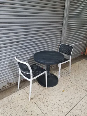 Internet Celebrity Plastic Table and Chairs Plastic Table and Chairs