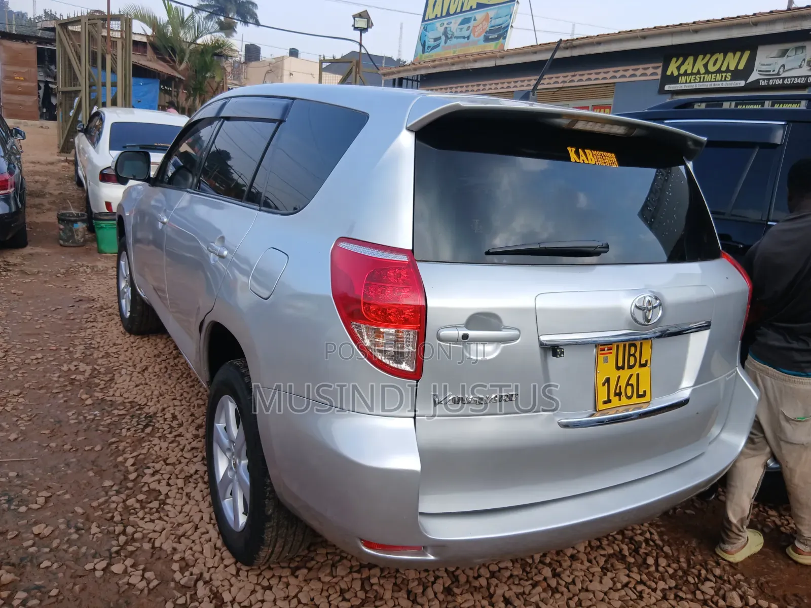 Toyota Vanguard 2009 Silver