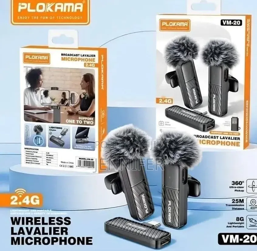Plokama VM-20 Wireless Lavalier Microphone System