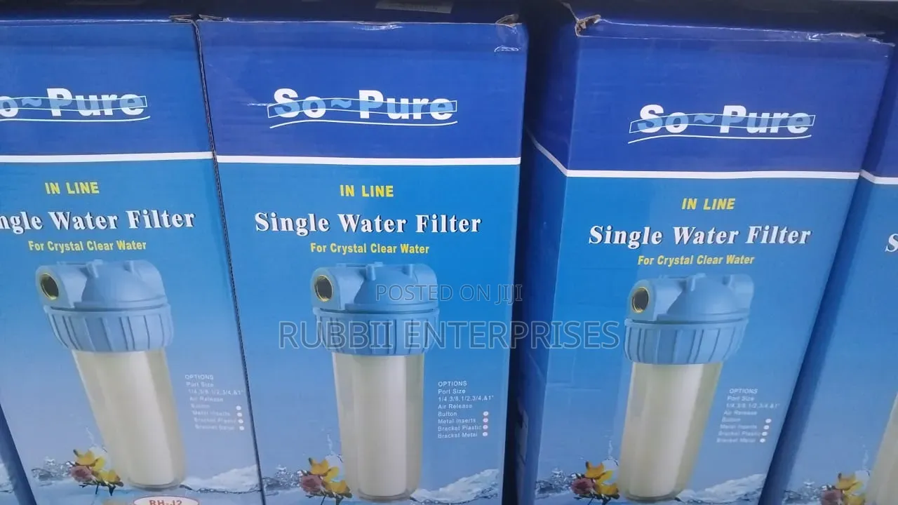 Single Water Filter ~ So Pure 10"
