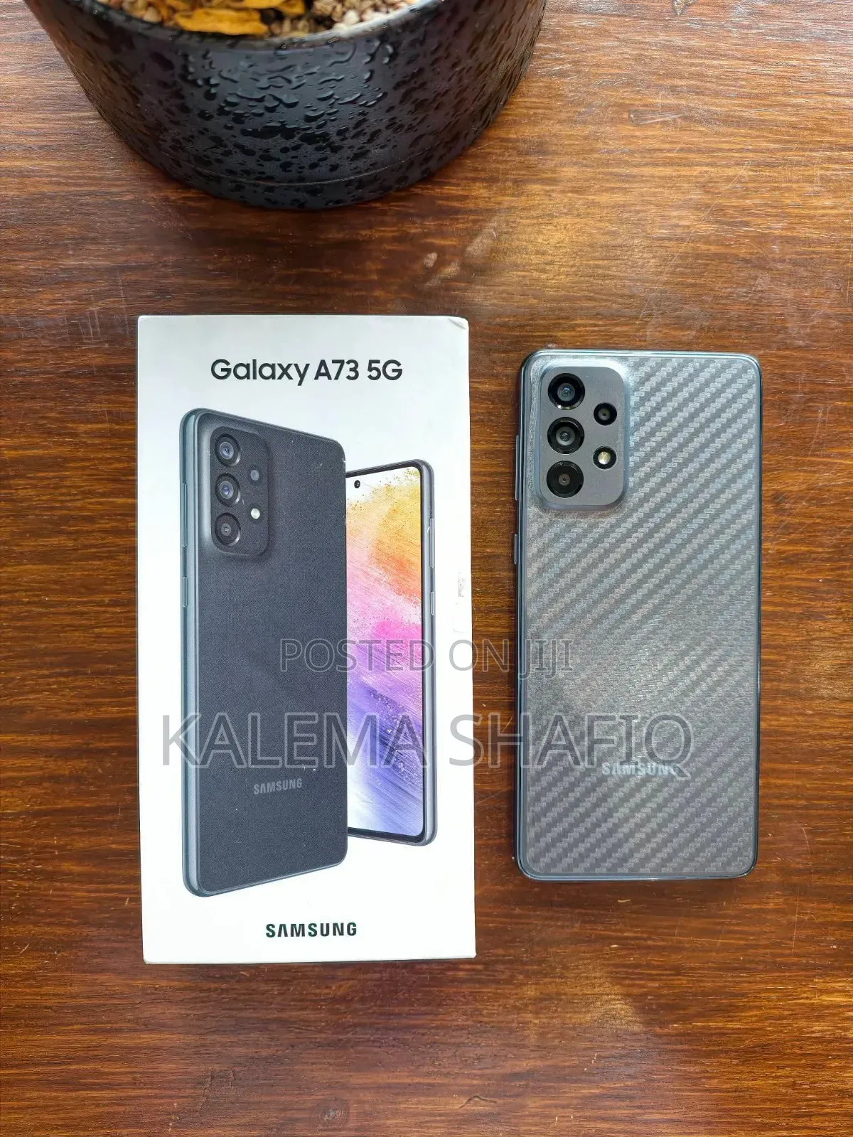 New Samsung Galaxy A73 5G 256 GB Black