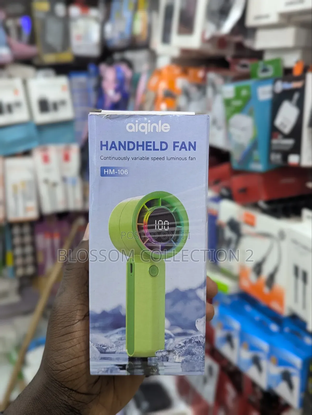 Handheld Rechargeable Fan