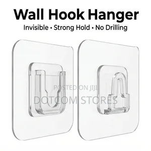 Double-Sided Adhesive Wall Hooks