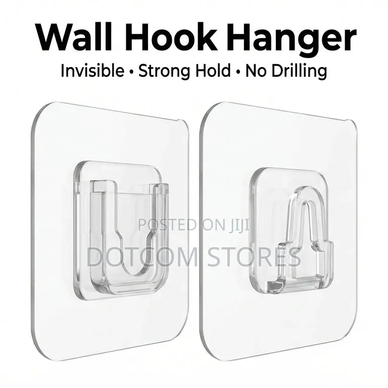 Double-Sided Adhesive Wall Hooks