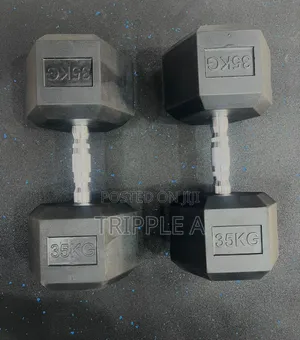 Hexagonal Dumbells 35kg