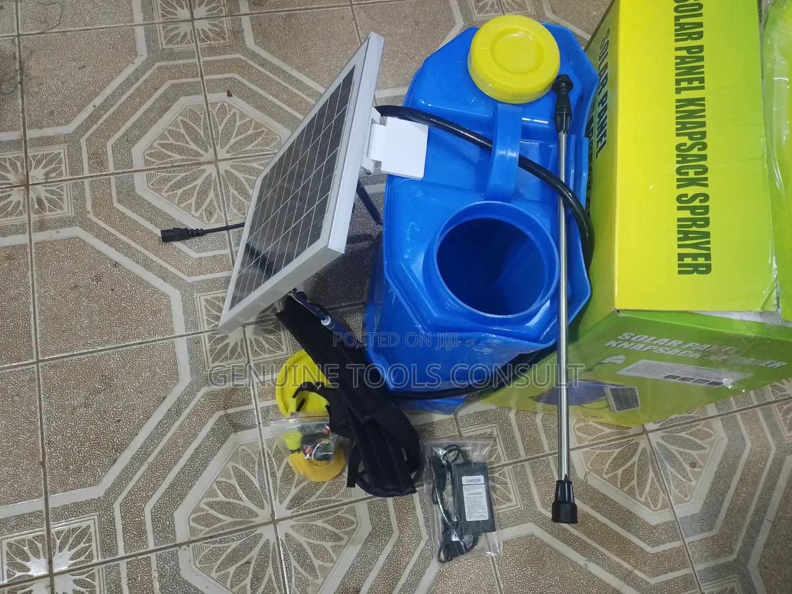 Solar Panel Knapsack Sprayer