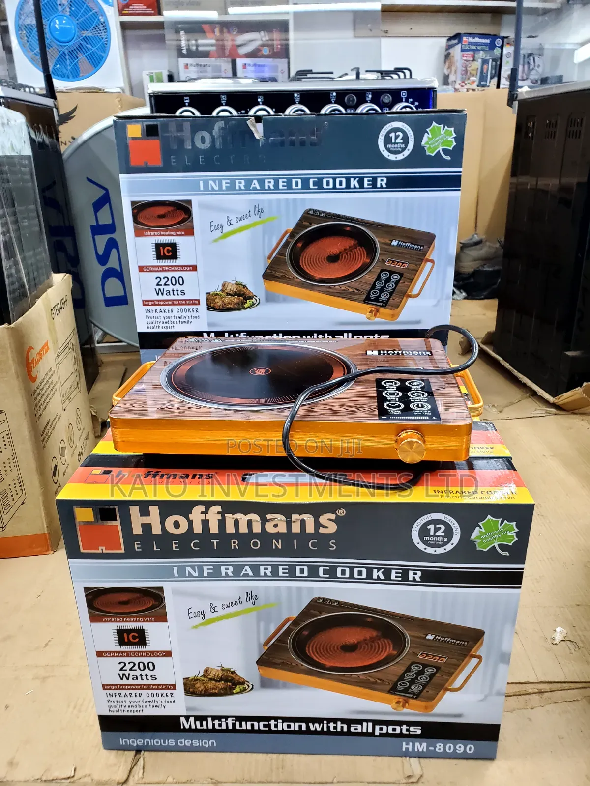 Ceramic Electric Stove Hoffmans Smart Cooker