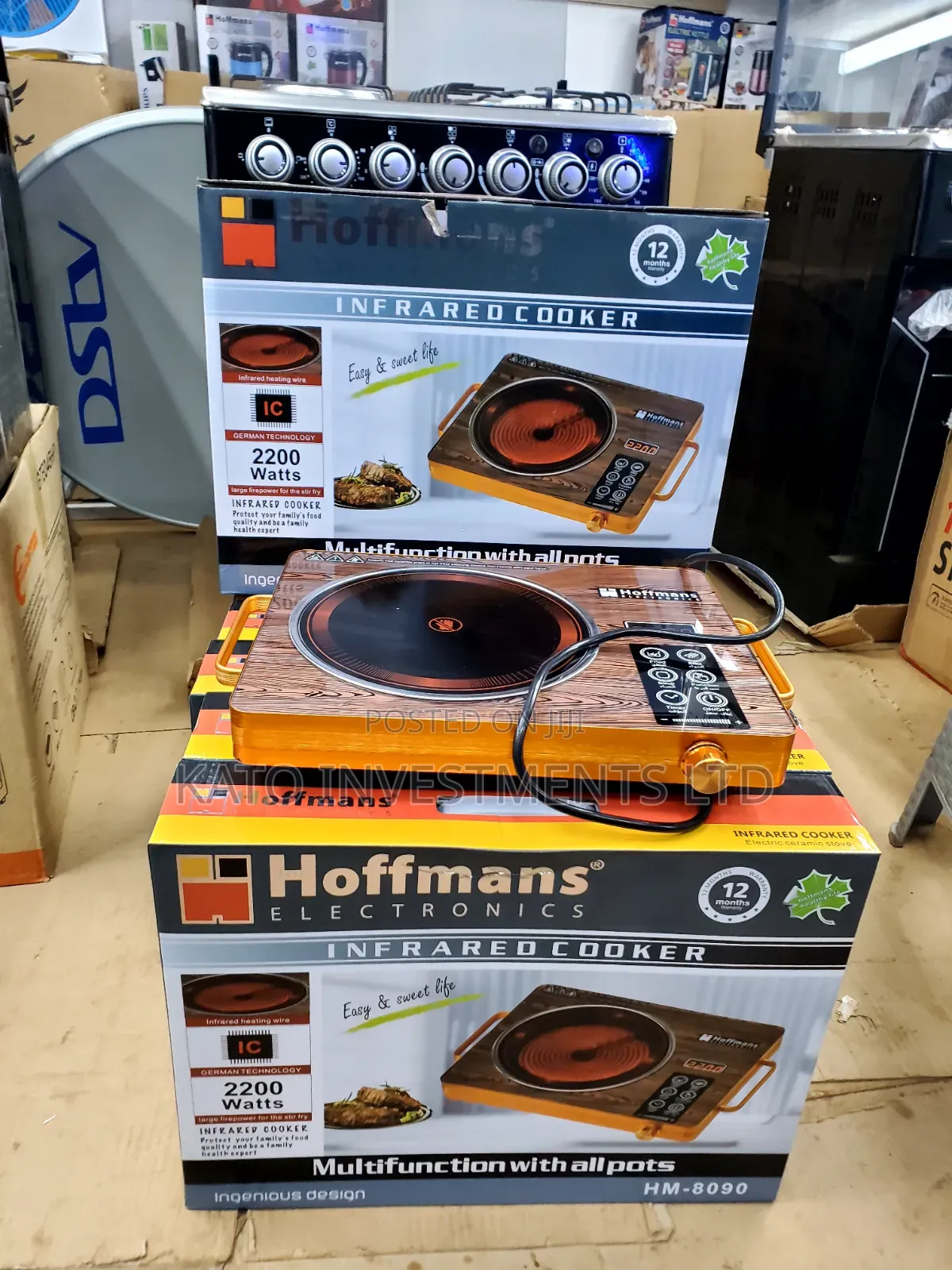 Ceramic Electric Stove Hoffmans Smart Cooker