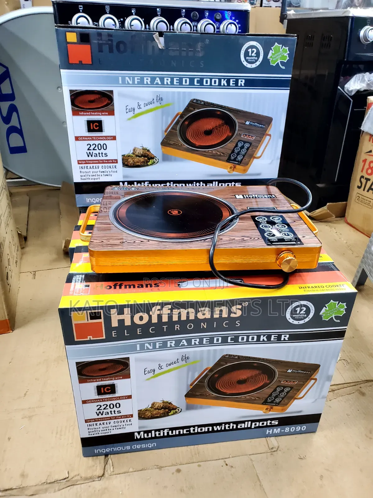 Ceramic Electric Stove Hoffmans Smart Cooker