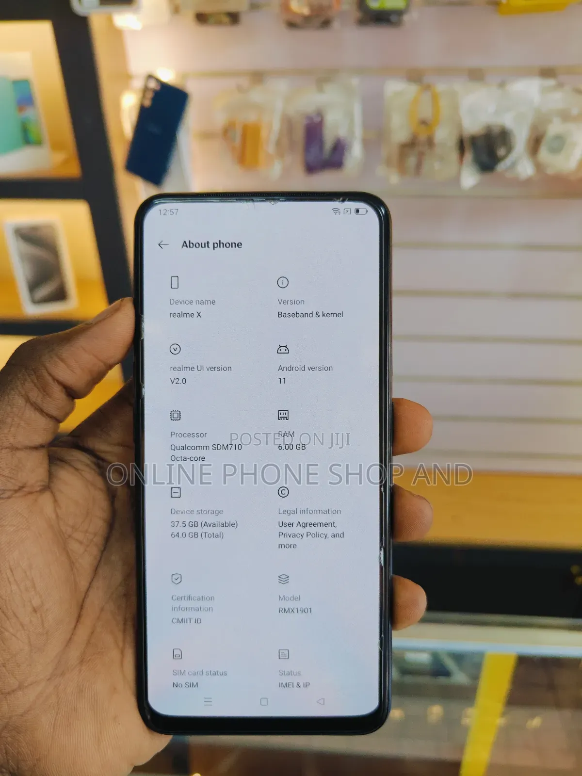 Realme X 64 GB Blue