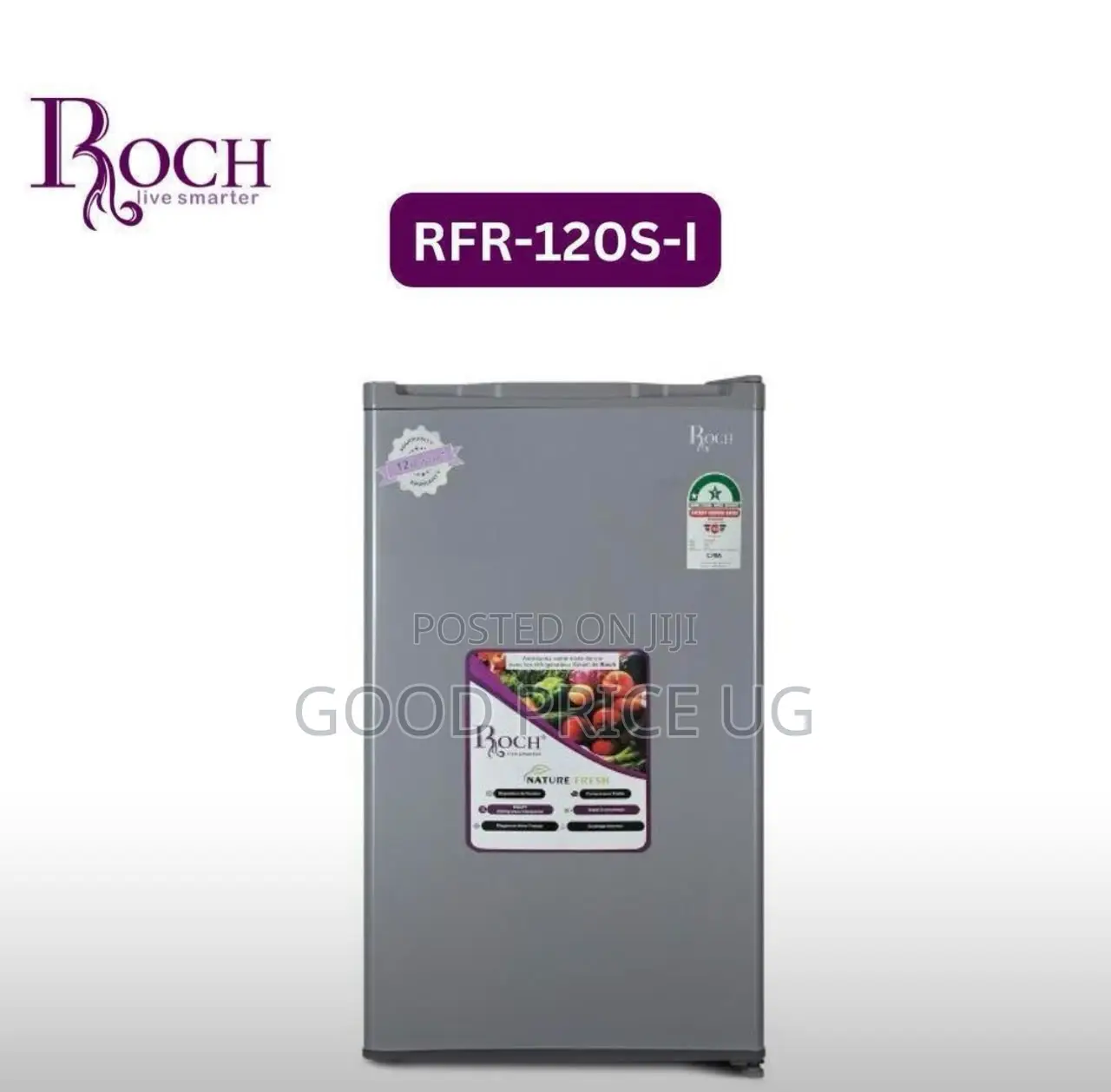 Roch RFR-120s-I Single-Door Refrigerator
