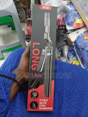 A14 Stable Selfie Stick Quadrupod With a 1.8-Meter Extendable Design