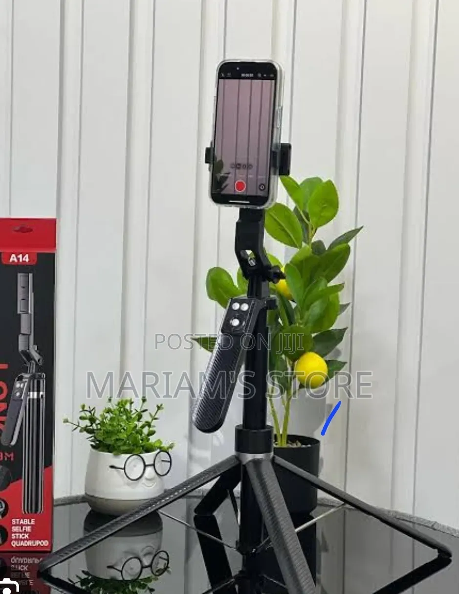 A14 Stable Selfie Stick Quadrupod With a 1.8-Meter Extendable Design