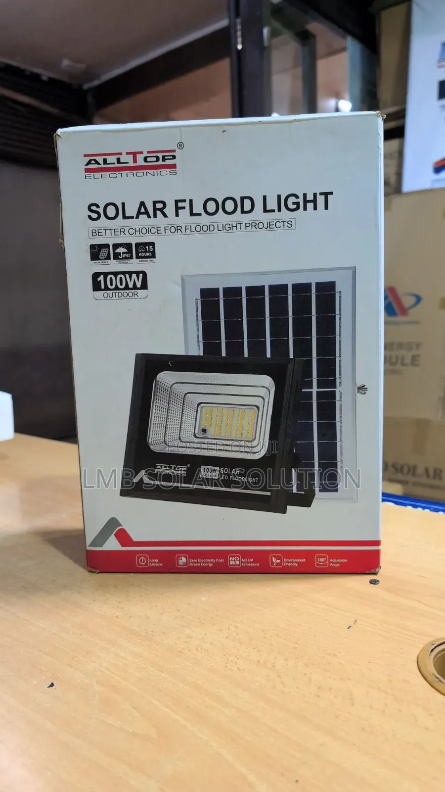 100watts Solar Flood Light