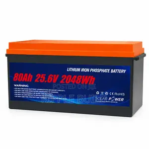 24V 80Ah LiFePO4 Lithium Battery 2048Wh Solar Backup