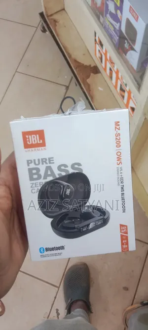 JBL Mz - S200 Earbuds Earhook Best and Powerful Stereo Sound