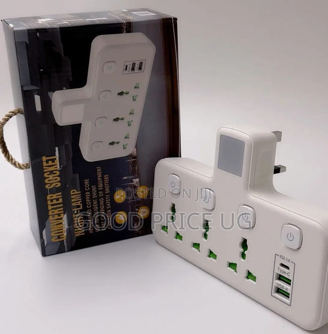 Multi-Functional Power Adapter Strip