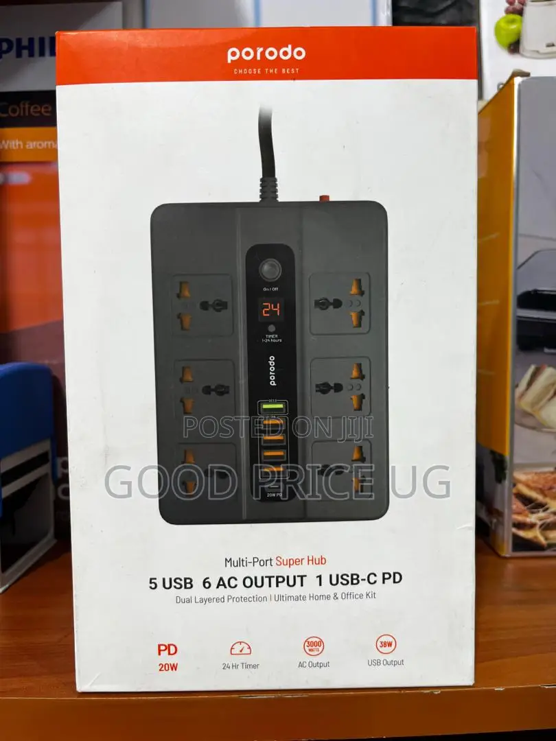 Porodo Multi-Port Super Hub,