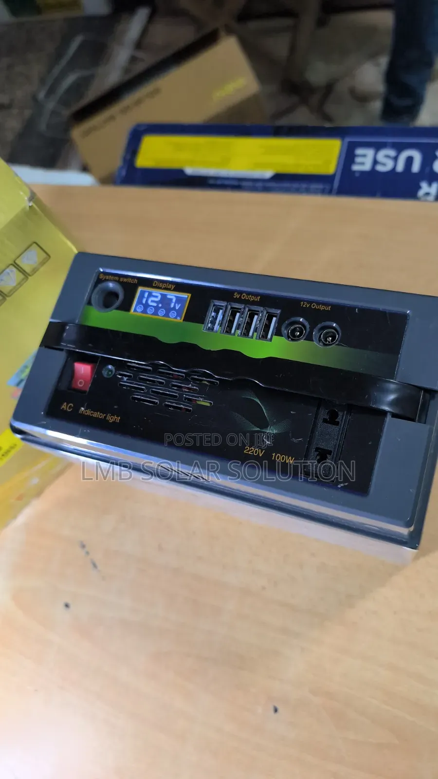 Yachu 40ah 12v Multi Functional Solar Gel Battery