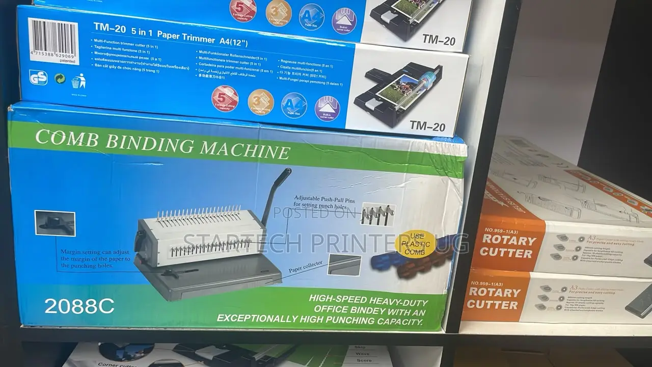 Comb Binding Machine 2088C