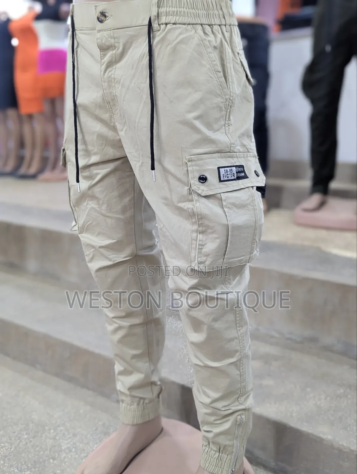 Men Factor Denim Cargo Pants Size 30 to 40