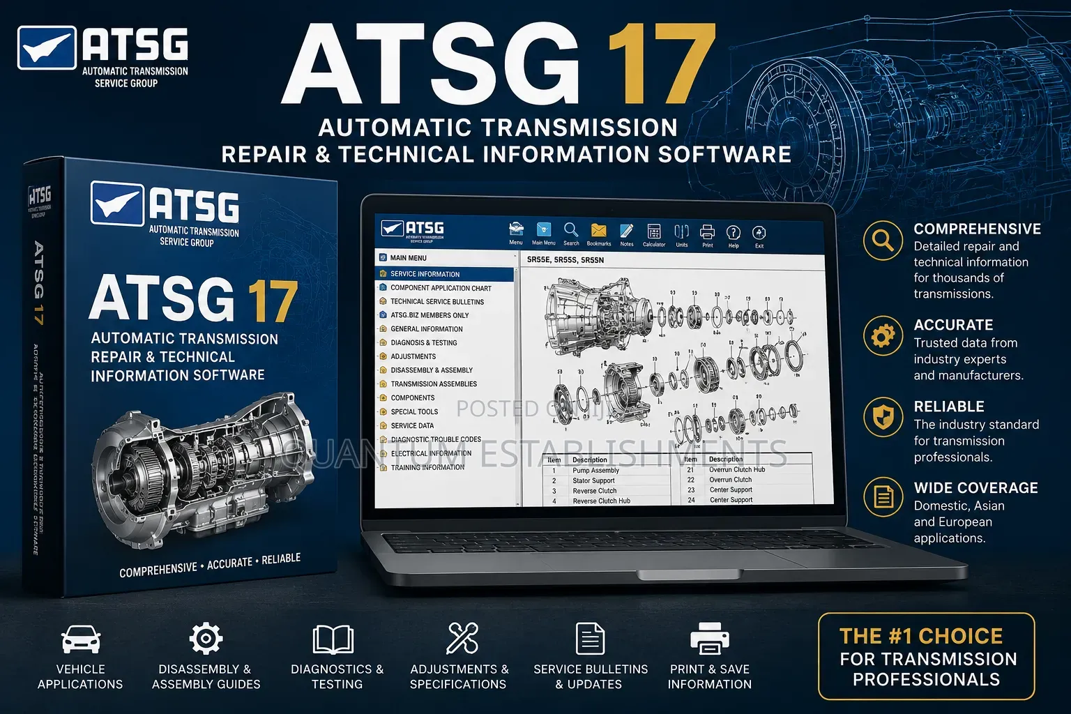 ATSG 17 |Automatic Transmission Repair |Technical Information Software