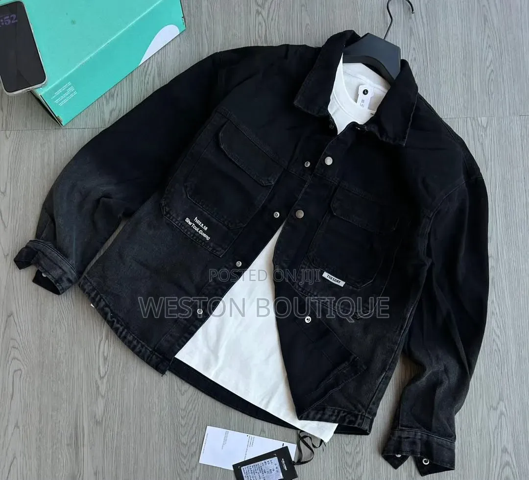 Original Over Coat Jean Jacket Size M to XXL