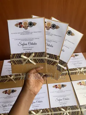 Customized Invitations at Ugx.3500