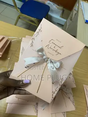 Customized Invitations at Ugx.3500