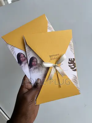 Customized Invitations at Ugx.3500