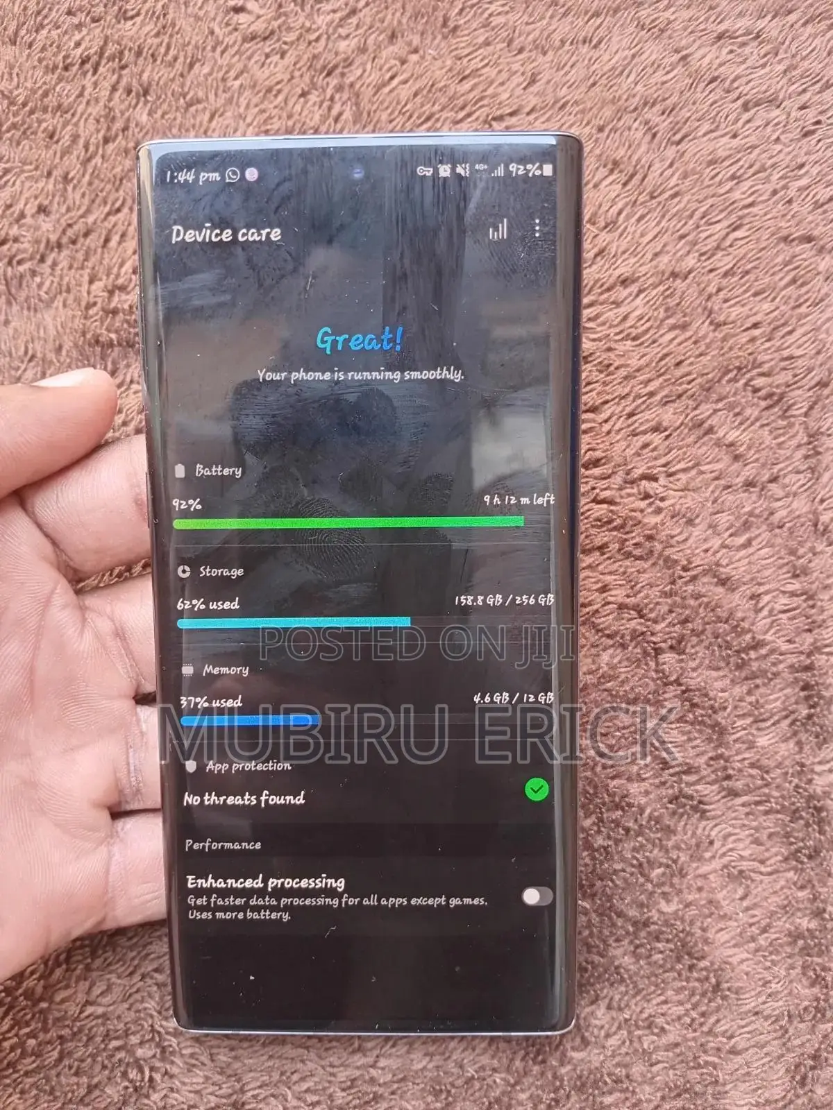 Samsung Galaxy Note 10 5G 256 GB Black