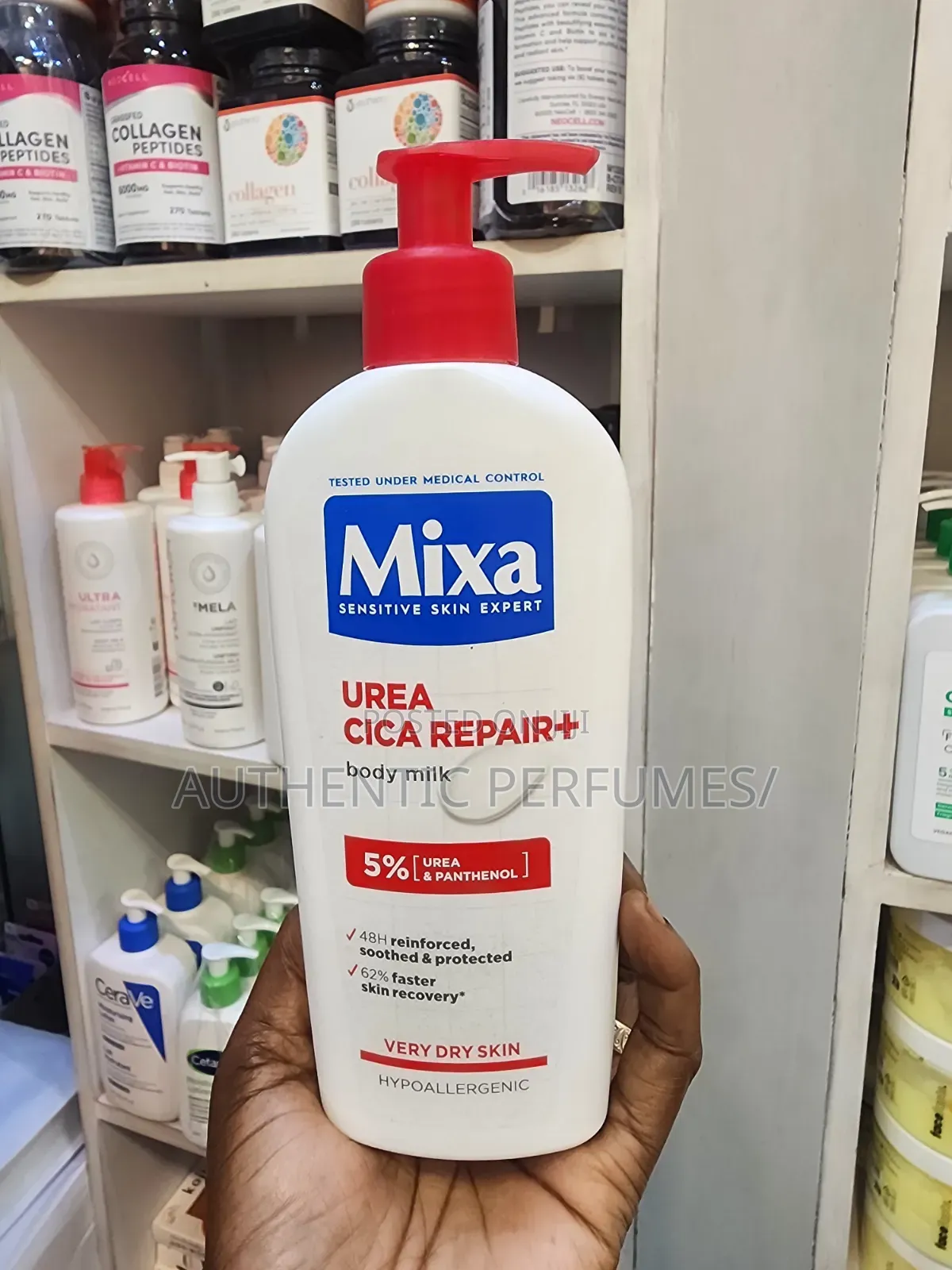 Mixa Urea Cica Repair+ Body Lotion