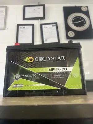 N70 Maintenance Free Gold Star Car Battery