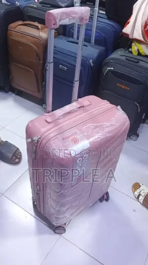 Pink Medium Prosperity Brand Suitcase
