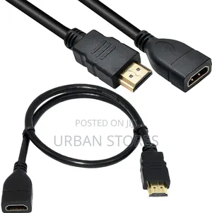 HDMI Male to Female Extension Cable – High-Speed HDMI Extender