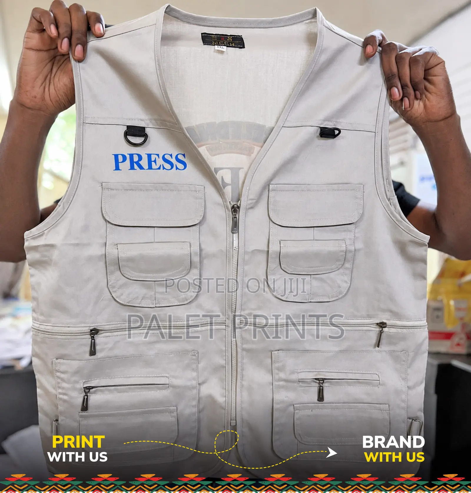 Branded Press Jackets
