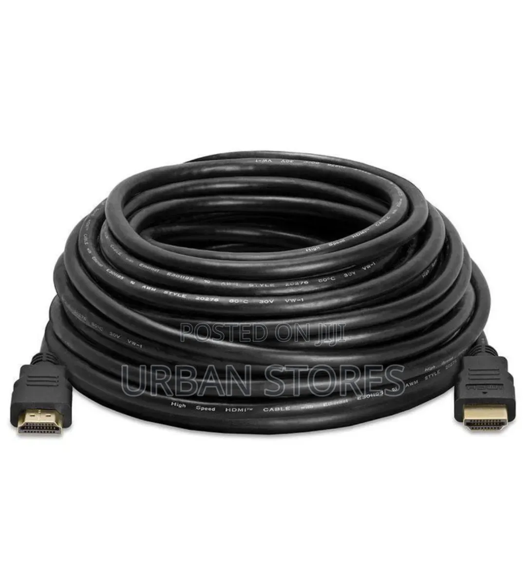 20m High-Speed HDMI Cable - Blac
