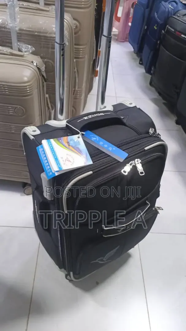 Black KZNGS Softside Luggage Suitcase ( Small)