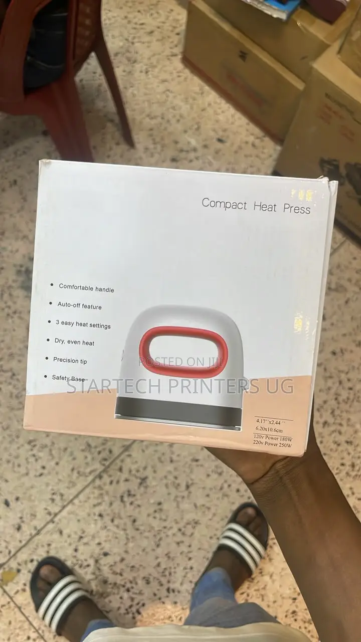 Compact Handheld Heat Press Machine - Mini