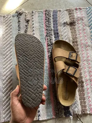 Brown Birkenstocks