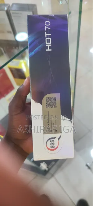 New Infinix Hot 70 128 GB Black