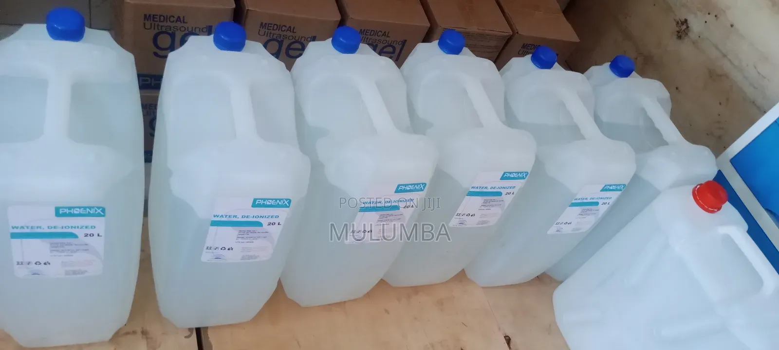 Deionized and Distilled Water