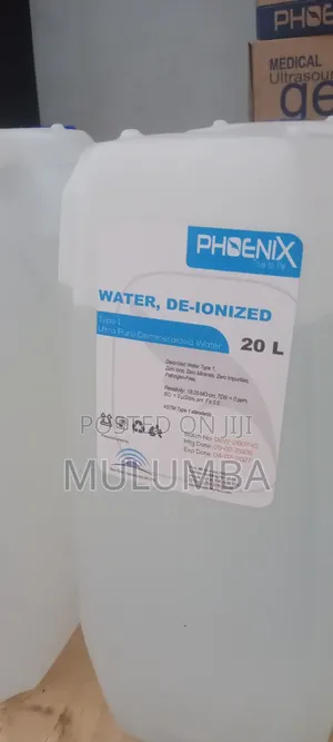 Deionized and Distilled Water