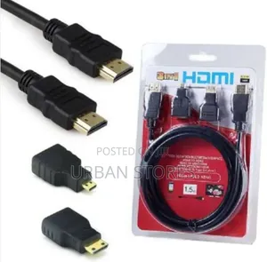 3 in 1 HDMI CABLE ADAPTERS