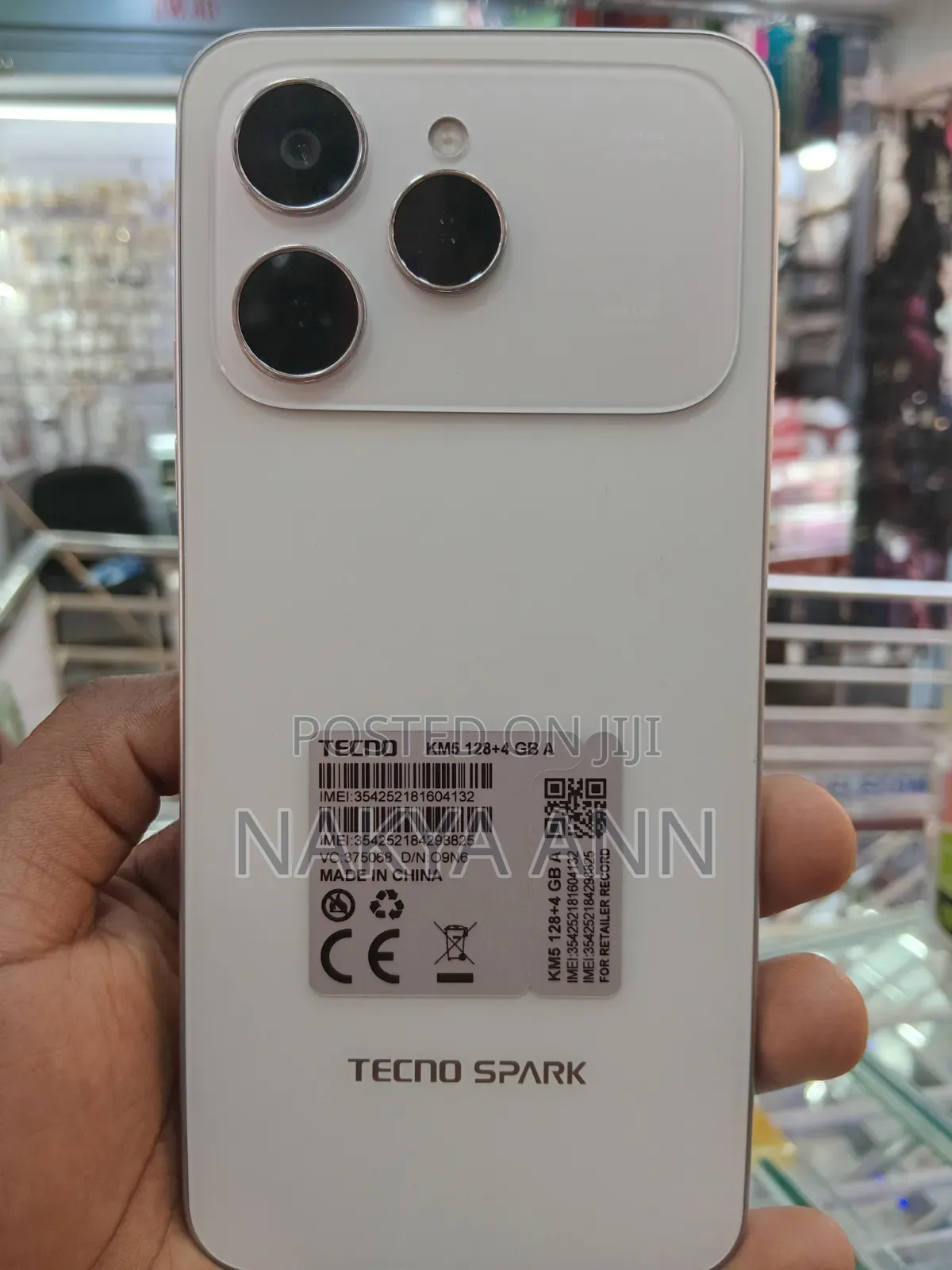 Tecno Spark 40 128 GB White