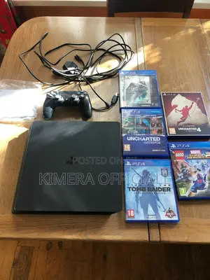 PS4 Slim With 12 Games, 2pads. The Best Therapy in the City.