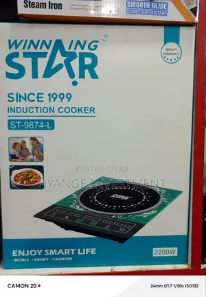 Winning Star ST-9674-L Induction Cooker. Infrared Induction Cooker